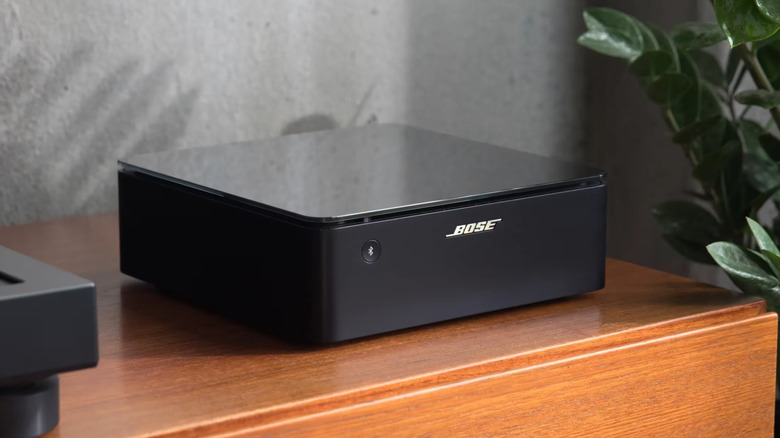 A Bose audio amplifier.