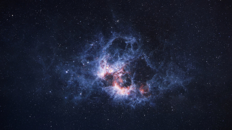 Deep space image with stars and nebulae