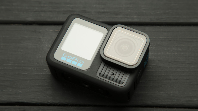 A GoPro camera