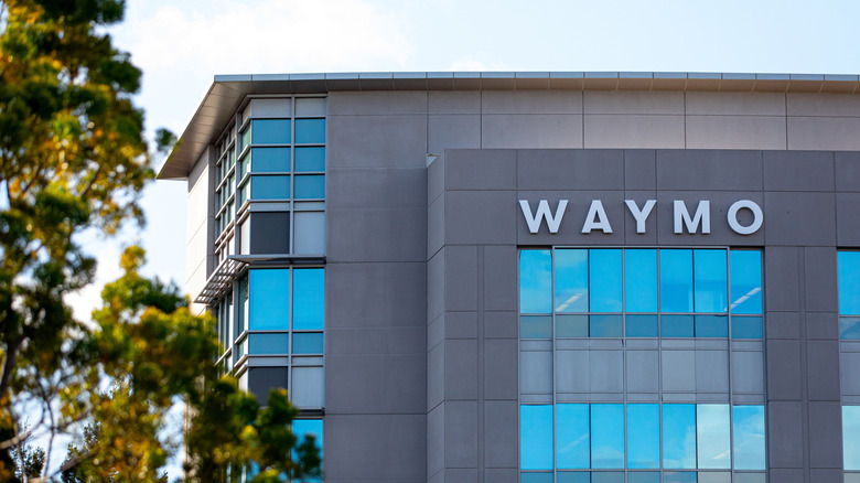 A Waymo corporate building