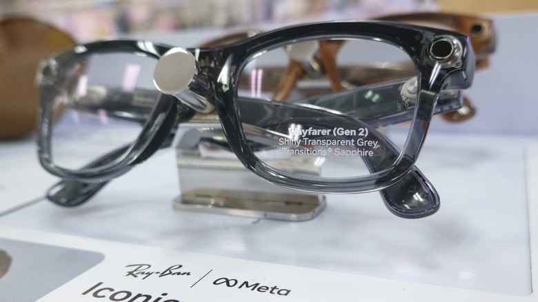 The Meta Ray-Ban AI smart glasses