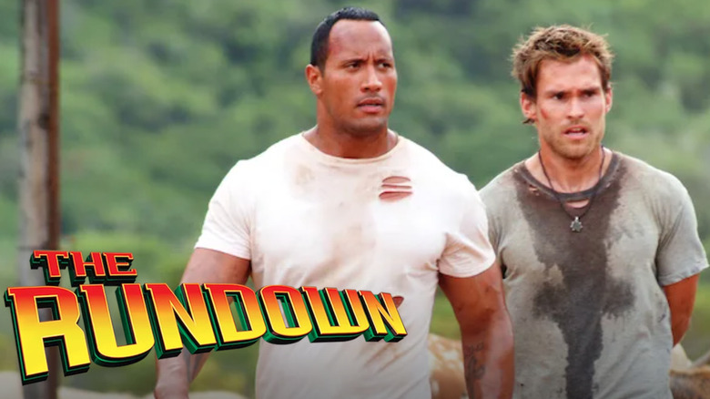 The Rock and Seann William Scott in 