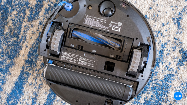 Bottom of the Ecovacs Deebot X12 OmniCyclone