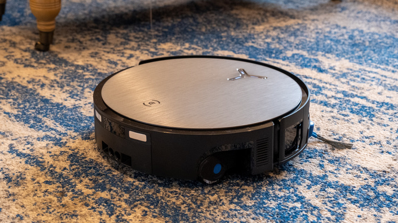 Back of the Ecovacs Deebot X12S