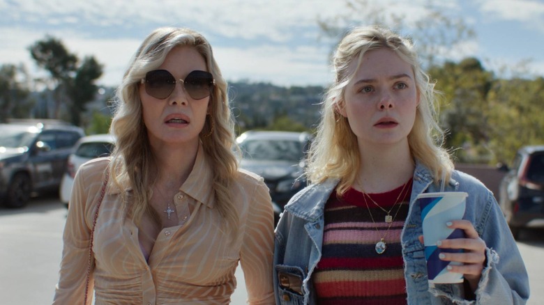 Elle Fanning and Michelle Pfiefer in Apple TV's Margo's Got Money Troubles