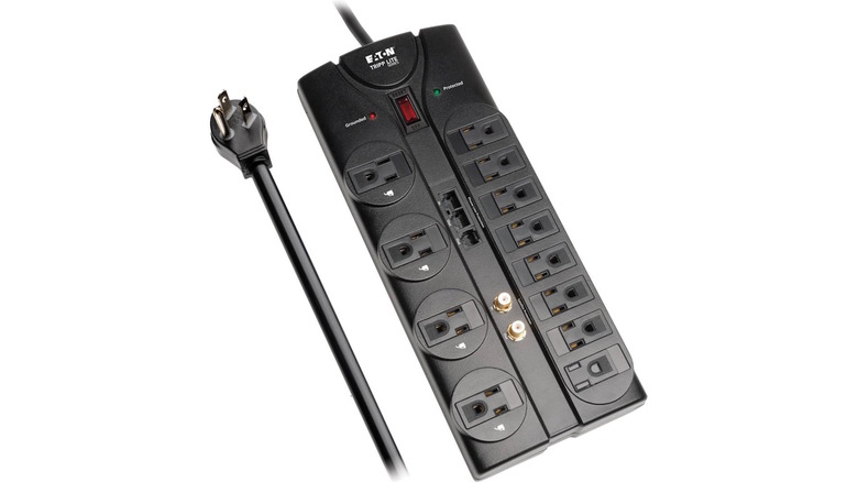 Eaton Tripp Lite TLP1208SAT home theater surge protector