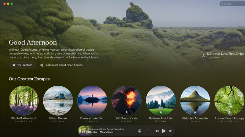 screenshot from the Portal app on macOS Sequoia