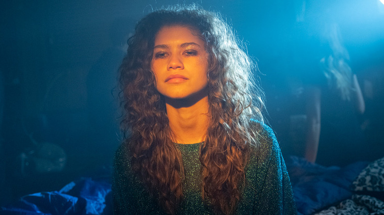 Rue looking trippy in Euphoria