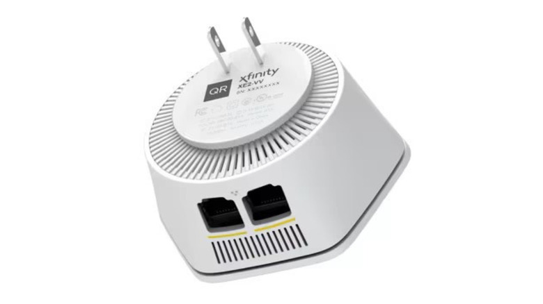Xfinity xFi Extending Pod on a white background