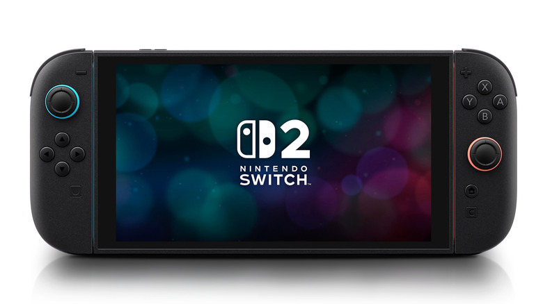 The Nintendo Switch 2 console on a white background