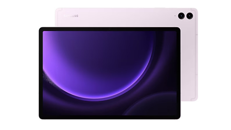 Galaxy Tab S9 FE+ in Lavendar color