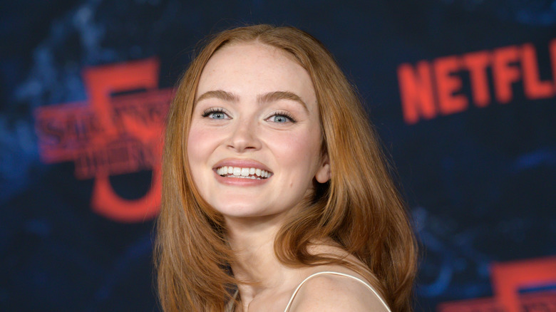 Sadie Sink at the Stranger Things 5 premiere.