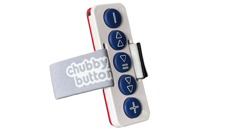 The Chubby Buttons 2 Bluetooth remote on a white background.