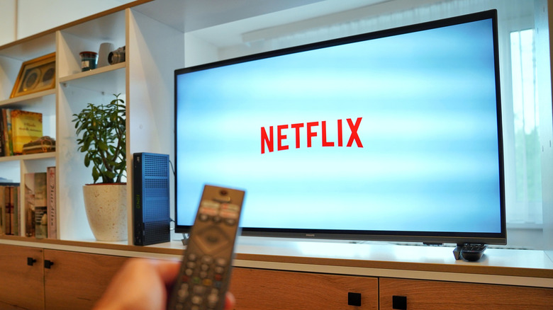 Playing Netflix on a smart TV