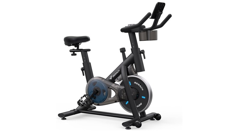The Merach S26 Magnetic Indoor Bike on a white background.
