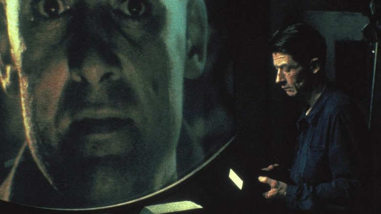 John Hurt being surveilled in "1984."