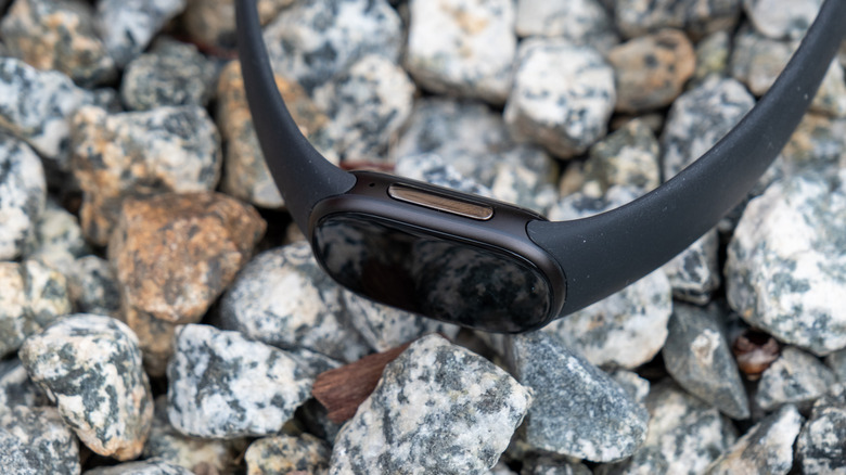 Google Fitbit Edge side