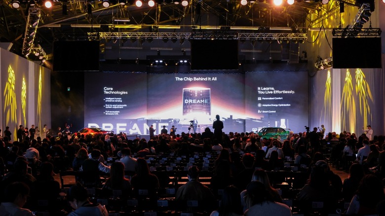 The Dreame 3nm chip behind it's launch of new tech, showcased at Dreame Next 2026 event.