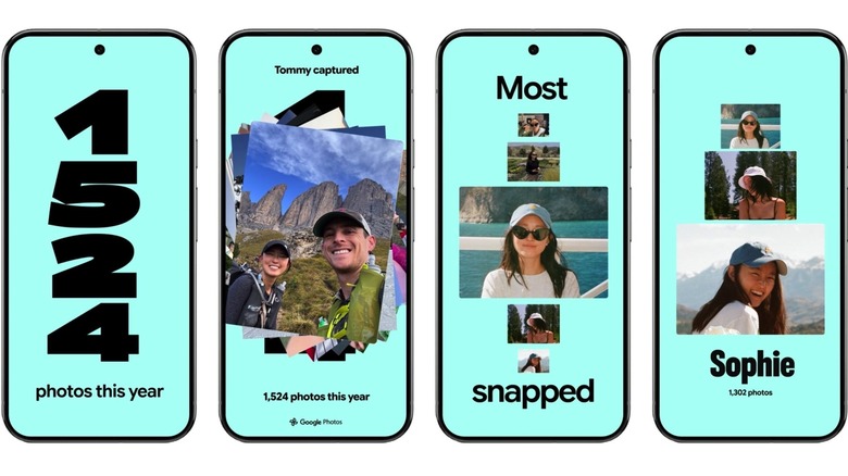 Google Photos Recap 2025 screenshots.