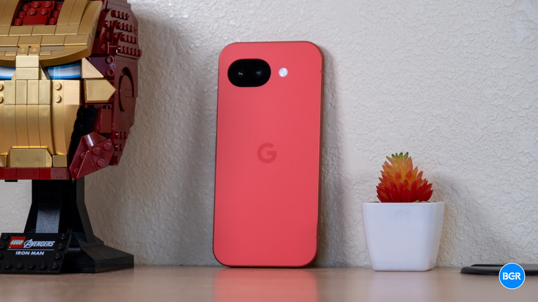 Back of the Google Pixel 10a