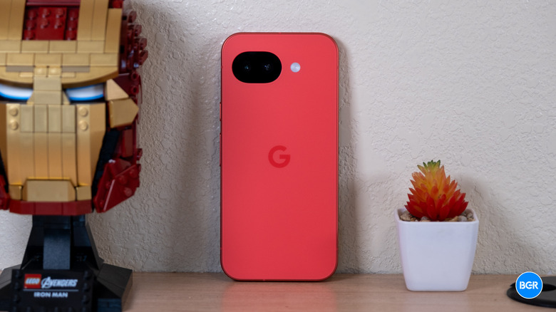 Back of the Google Pixel 10a