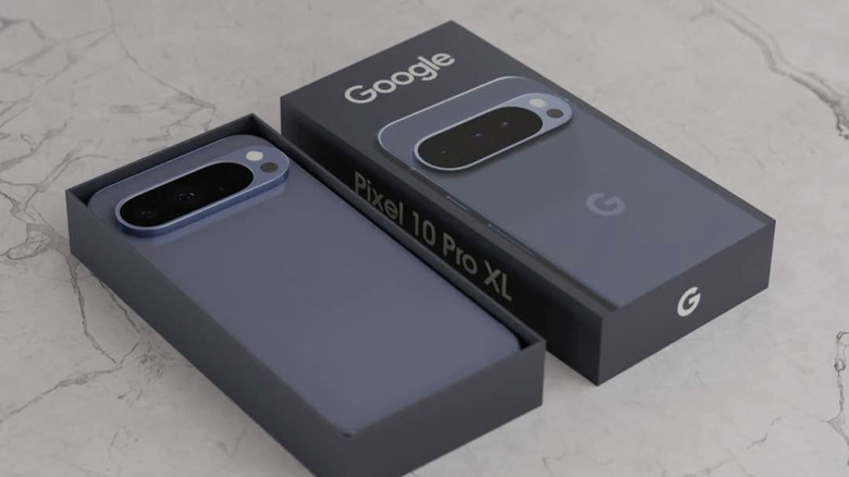 google pixel 10 pro xl in the box