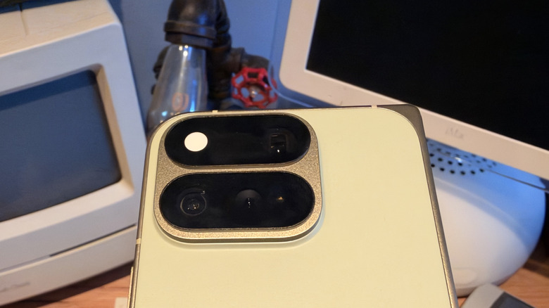 Pixel 11 Pro Fold close-up of camera