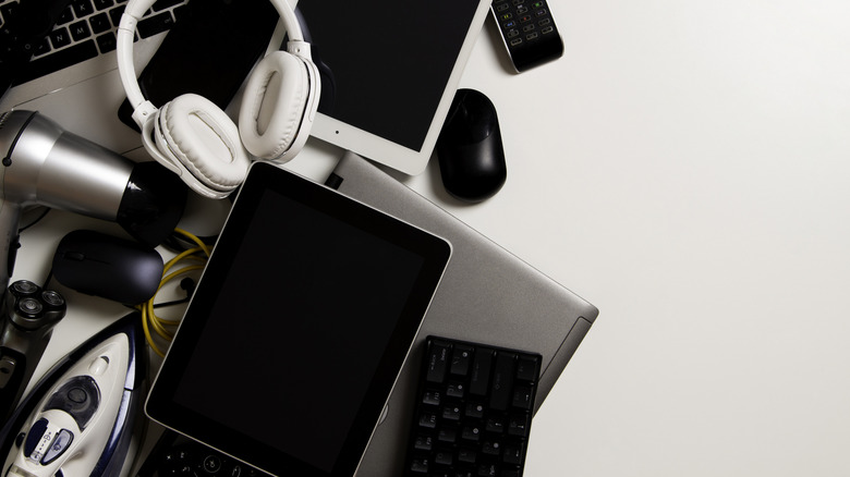 Bunch of tech gadgets