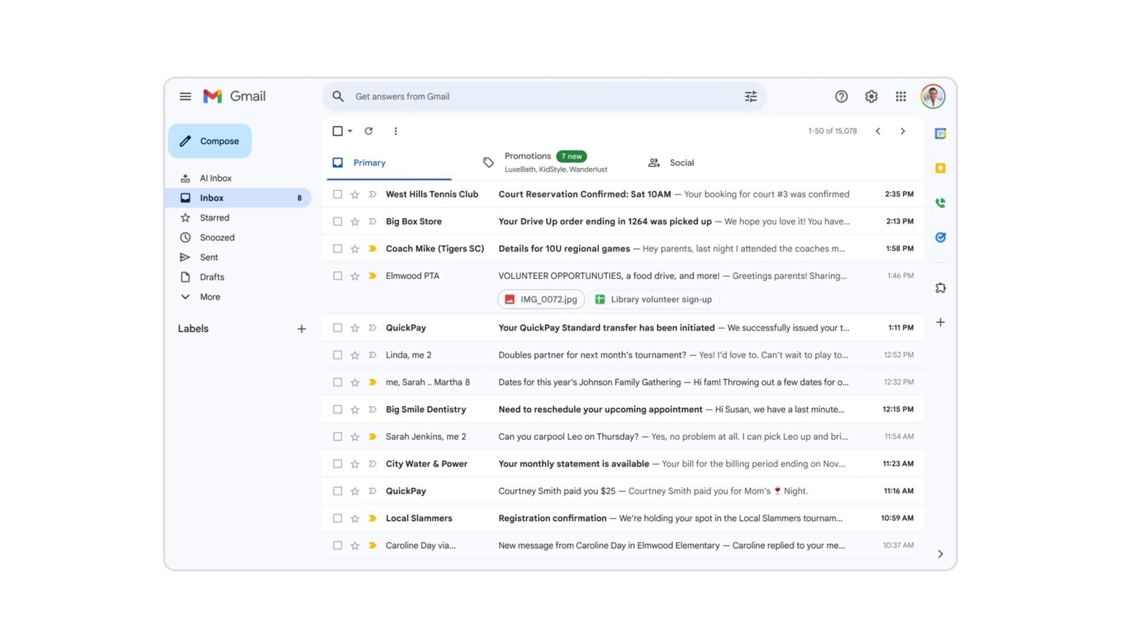 Google Unveils Ambitious Gmail Overhaul, And It's All About AI﻿