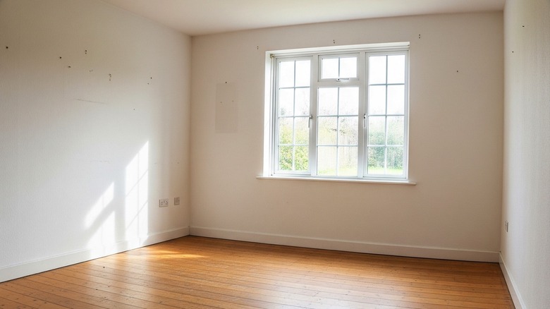 A photo of an empty room.