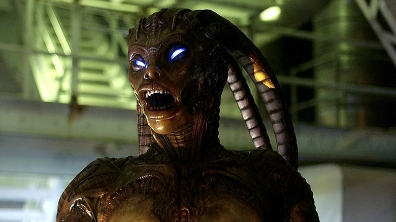 Sara in her alien form in Species III