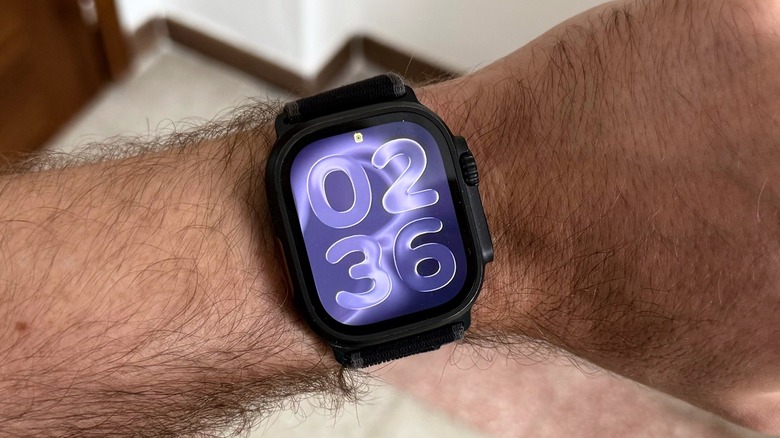 watchOS 26 new Flow watch face on Apple Watch Ultra 2
