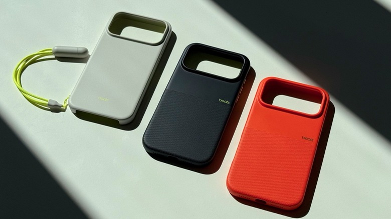 Beats rugged and silicone cases side by side
