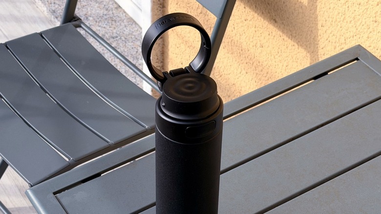 HidrateSpark Pro 2 lets you conveniently carry the bottle around