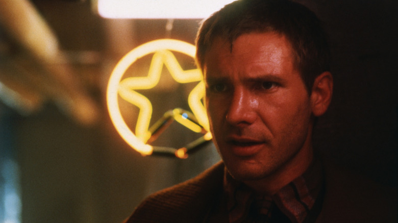 Rick Deckard looking intense