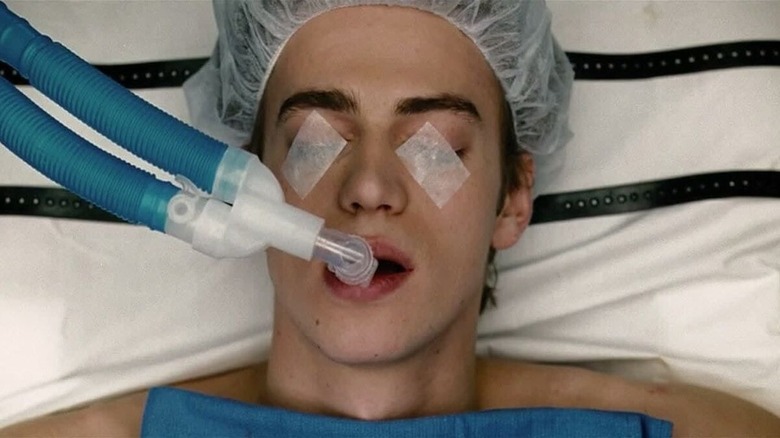 Clay during the operation