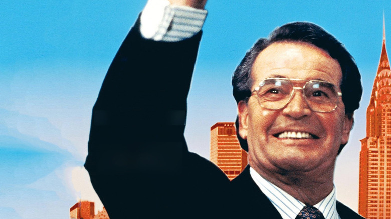 James Garner raises his fist in Barbarians at the Gate