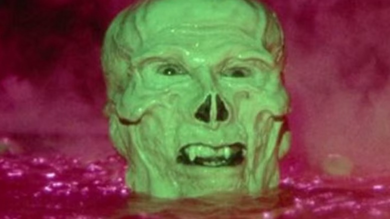 Skeletor in the post-credits of Masters of the Universe coming out of a pool