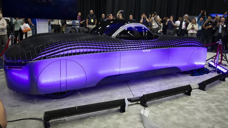 Alef Model A flying car display