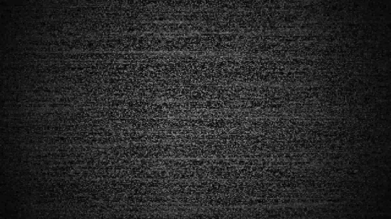 screen flickering static as if on TV