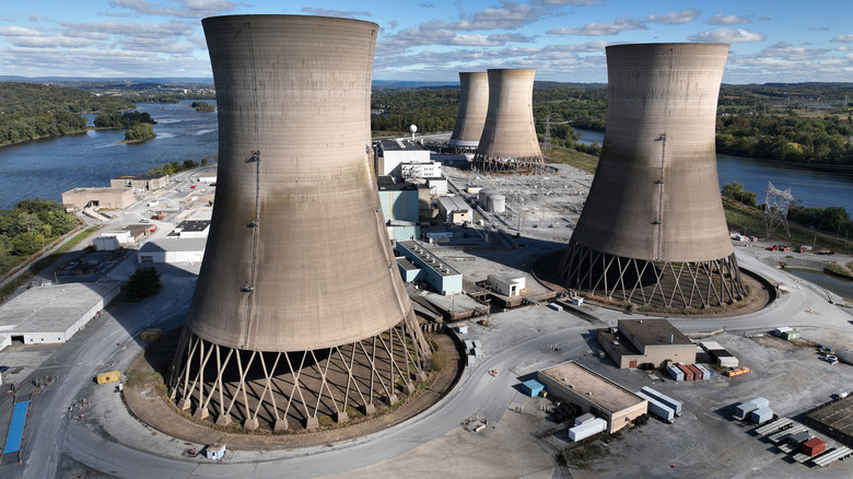 Three Mile Island nuclear power plant in Pennsylvania.