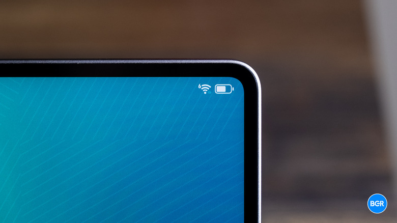 Display bezels on the Honor MagicPad4