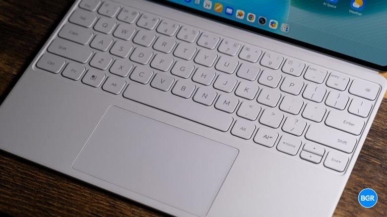 Keyboard on the Honor MagicPad4