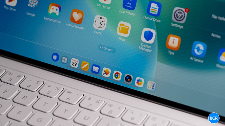 Software on the Honor MagicPad4