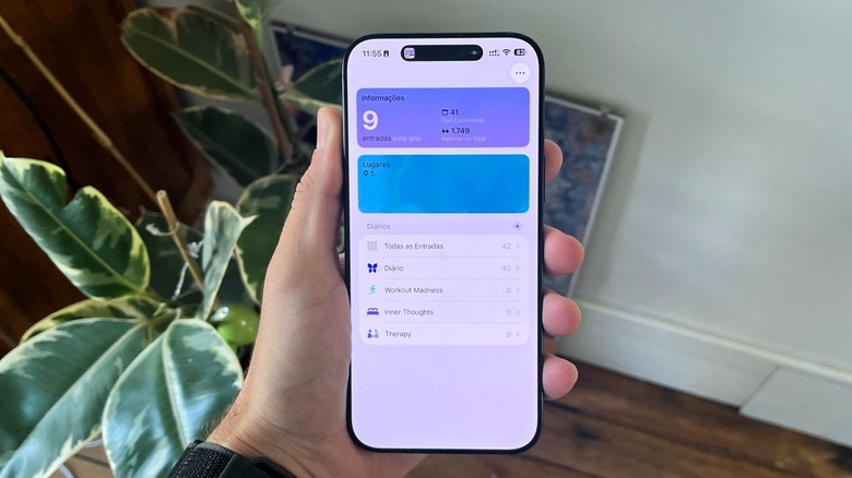 Journal app in iOS 26