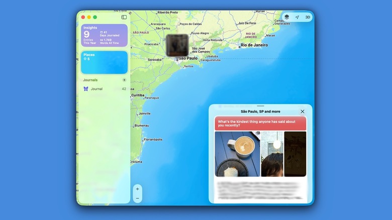 MacOS Tahoe Running Journal App