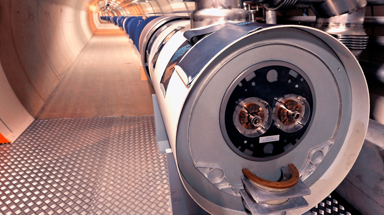 Image of a particle accelrator