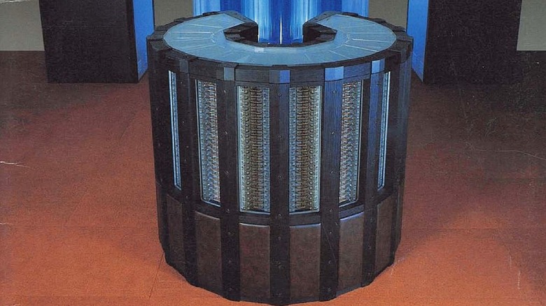 The Cray-2 supercomputer used by NASA in the '80s.