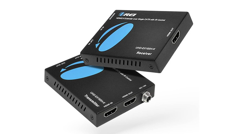 Isolated shot of Orei HDMI 2.0 Extender