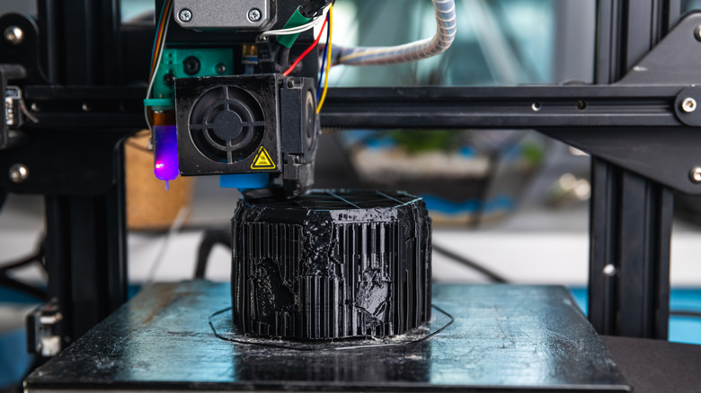 A home 3D printer.